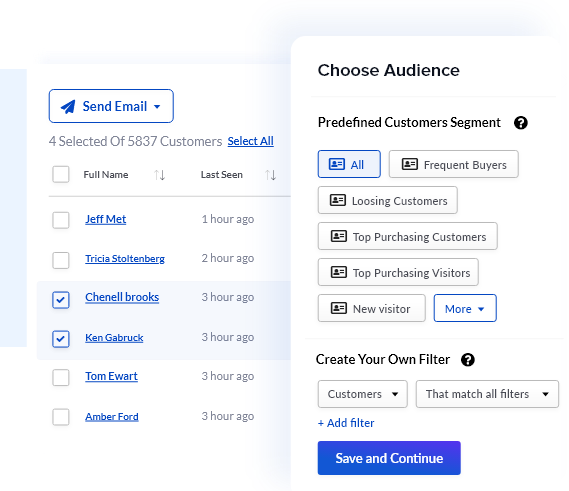 Send Bulk Emails to Customers List