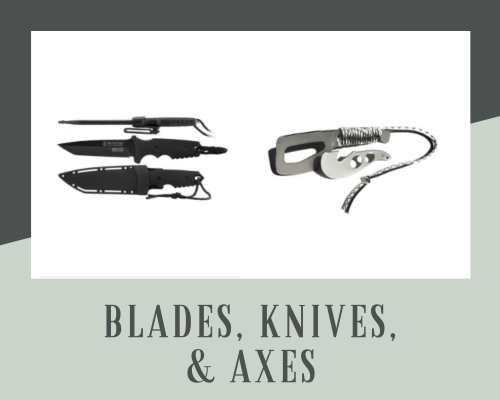Blades and knives