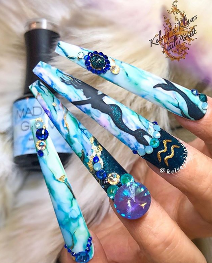 party nail art
