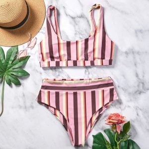 multi color bikini set for women
