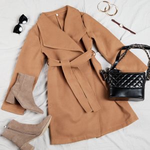 brown coat for women