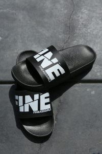 SPLICED LOGO POOL SLIDES