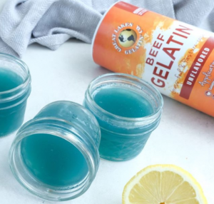 Blue Lemonade Jello