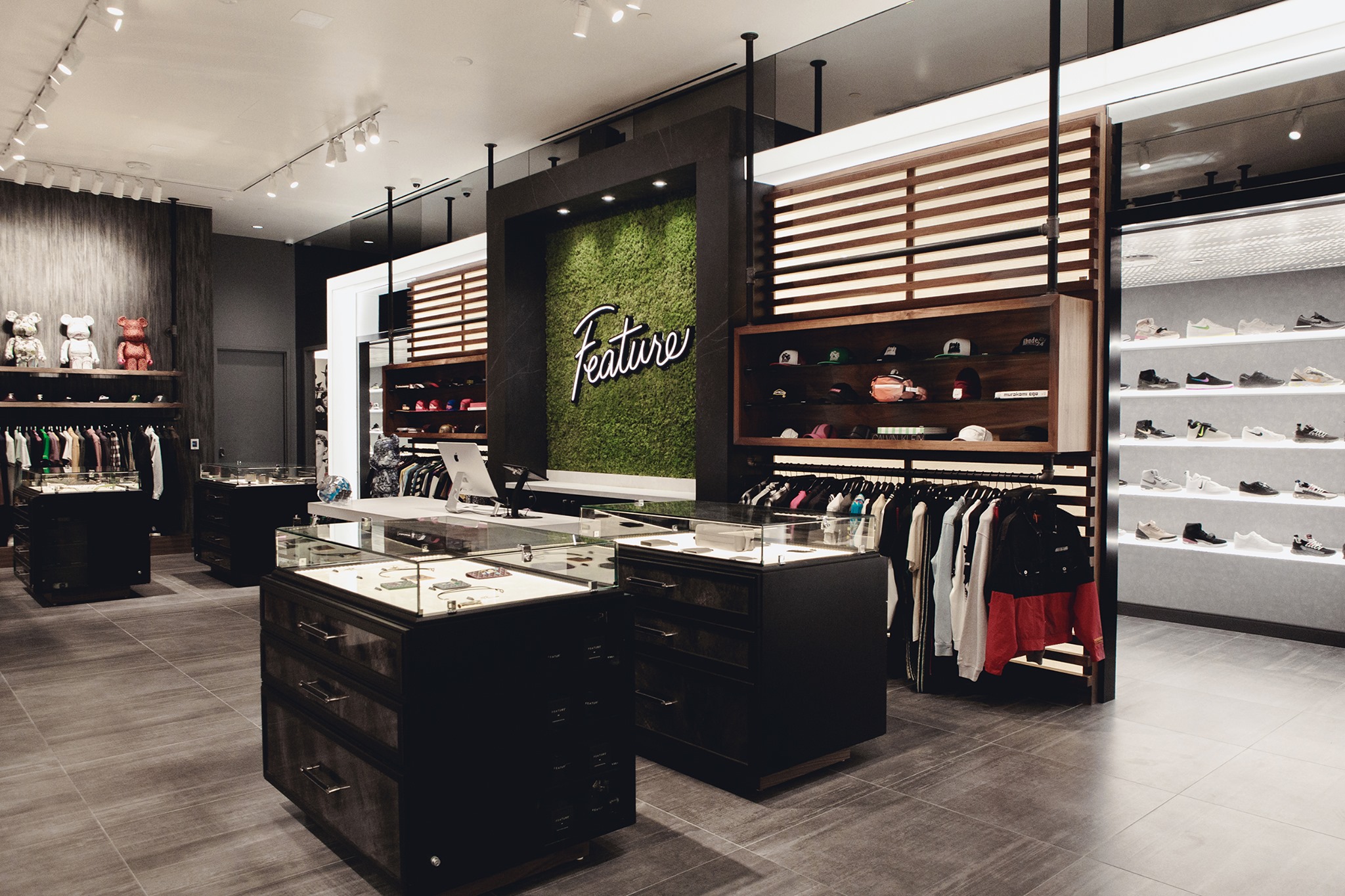 features clothing store