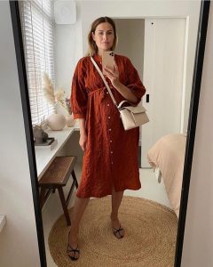 knee length dress
