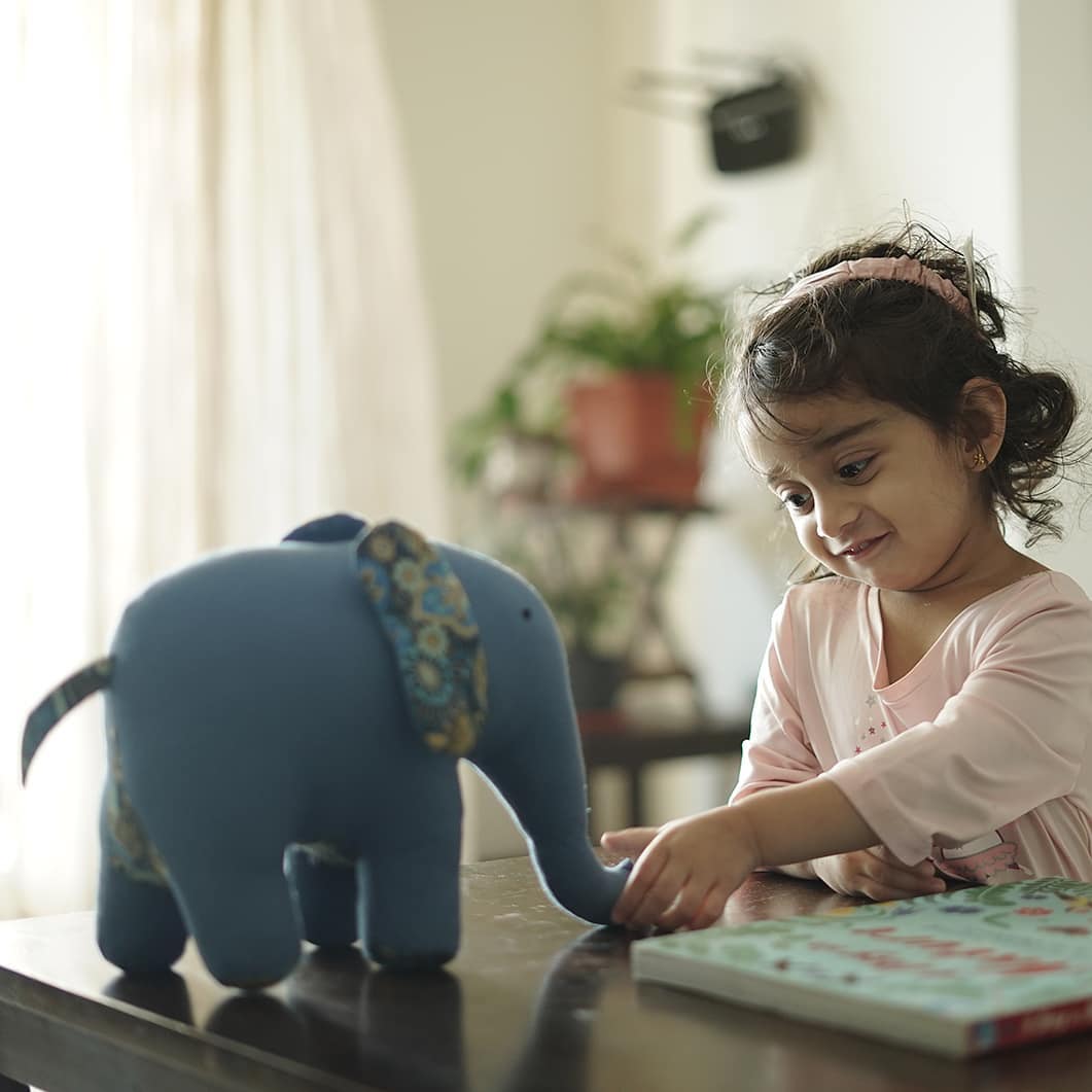 Soft cotton fabric toy