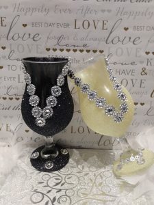 wine glass for gift